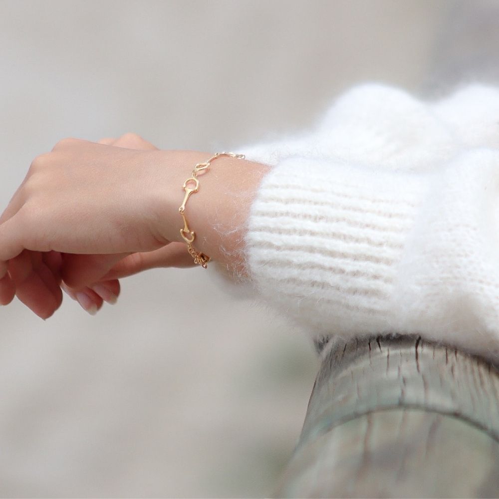 Bracelet Gubbe doré