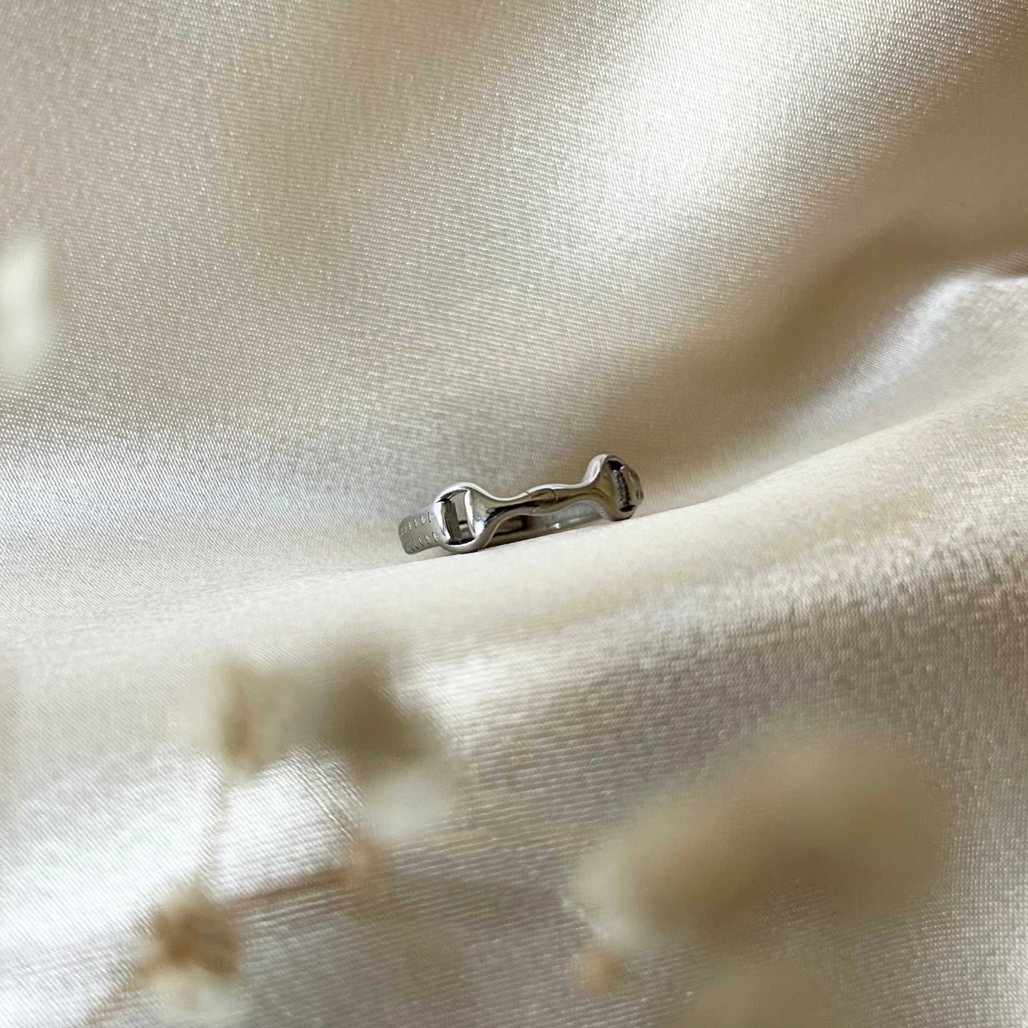 Bague Ana argentée