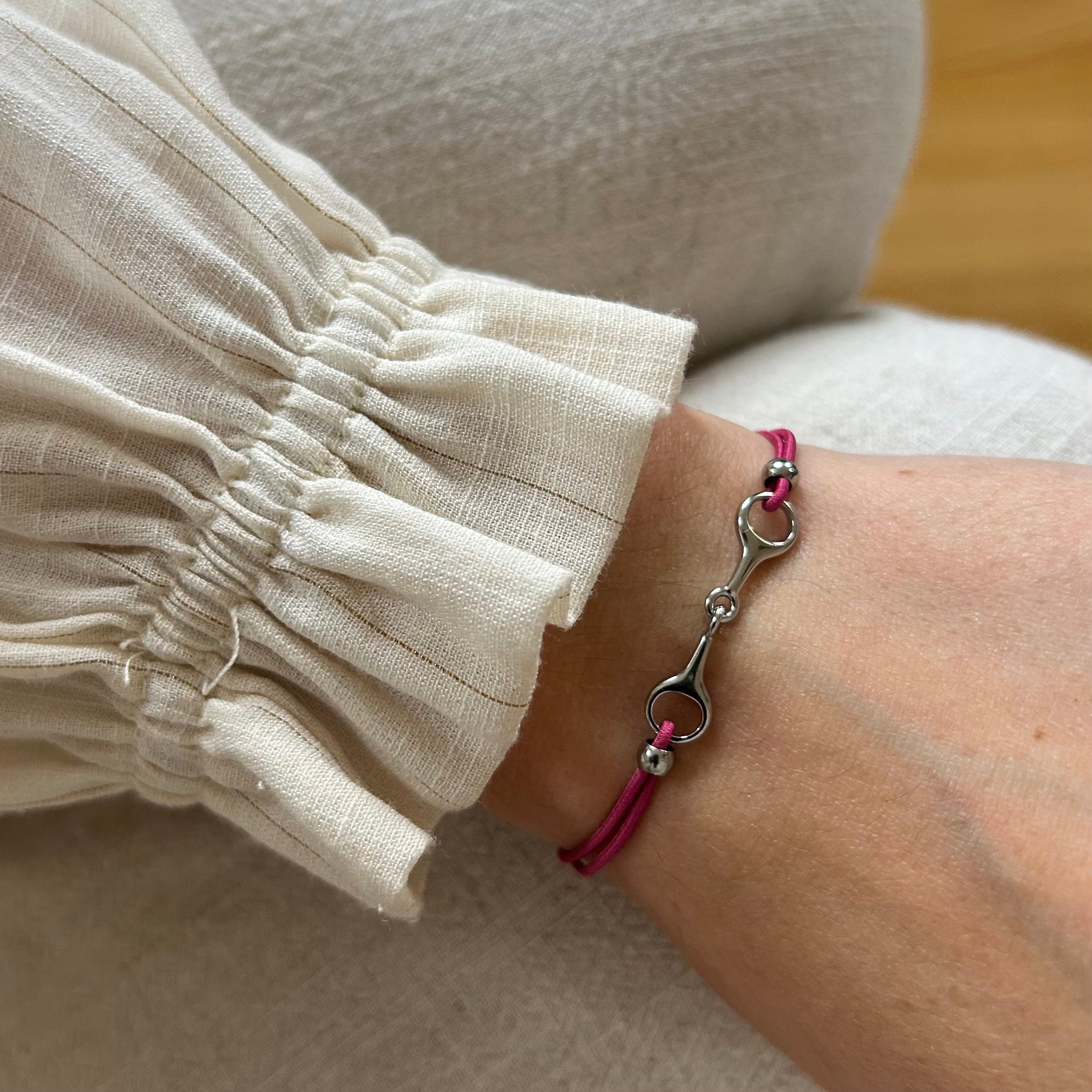 Bracelet Léo fuchsia