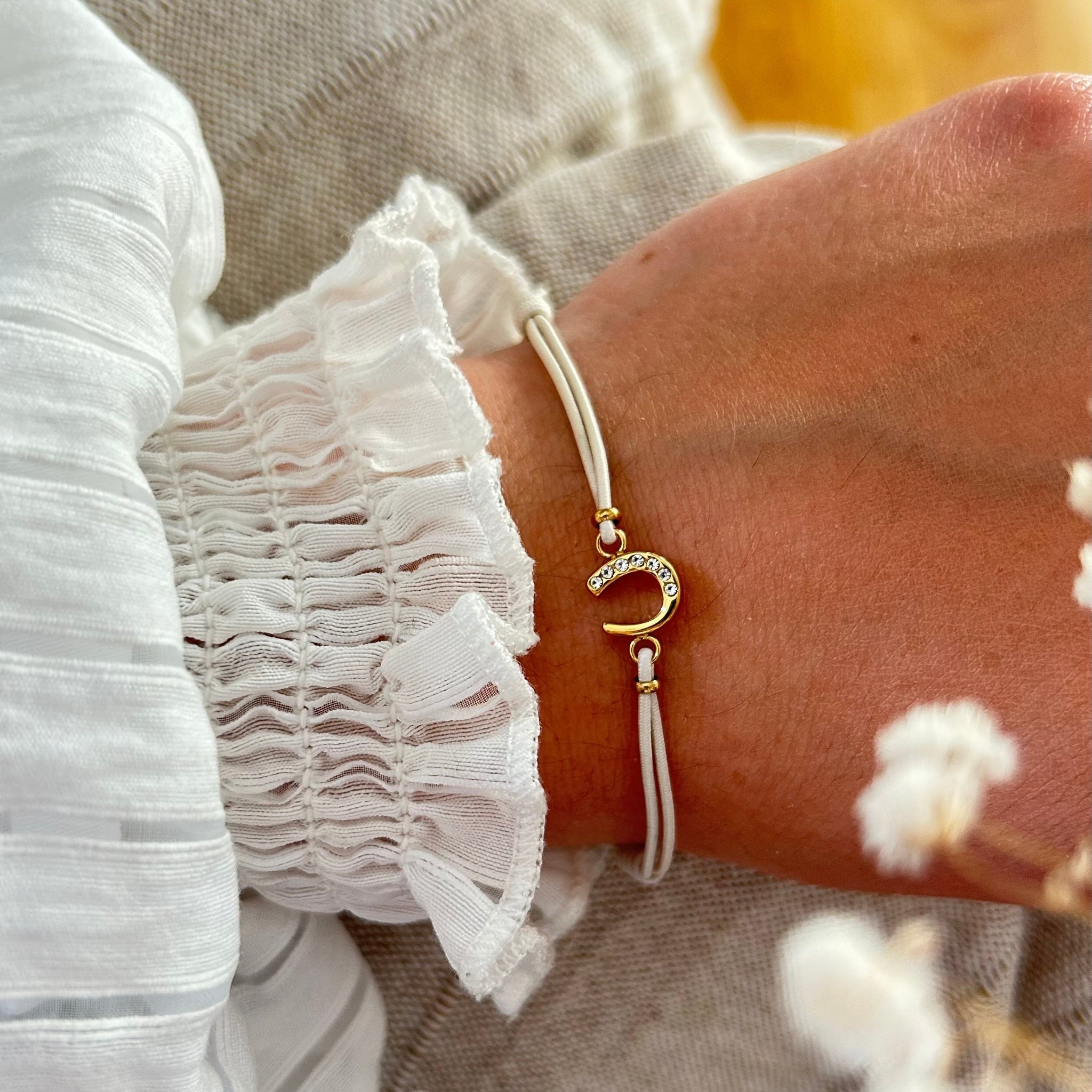 Bracelet Lola ivoire