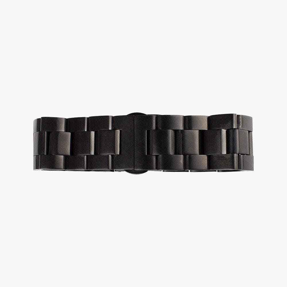 Bracelet de montre maille Noir Equestrian shop