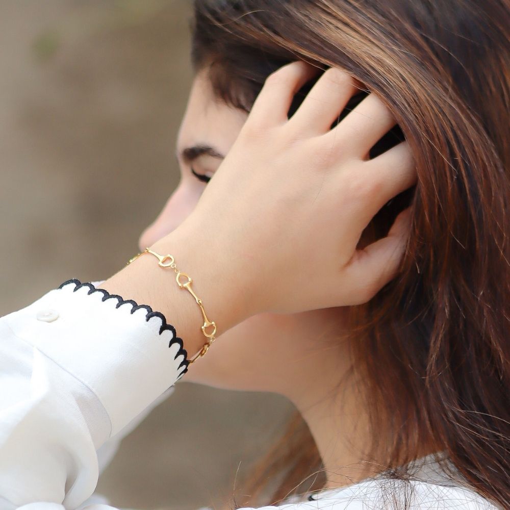 Bracelet Gubbe doré
