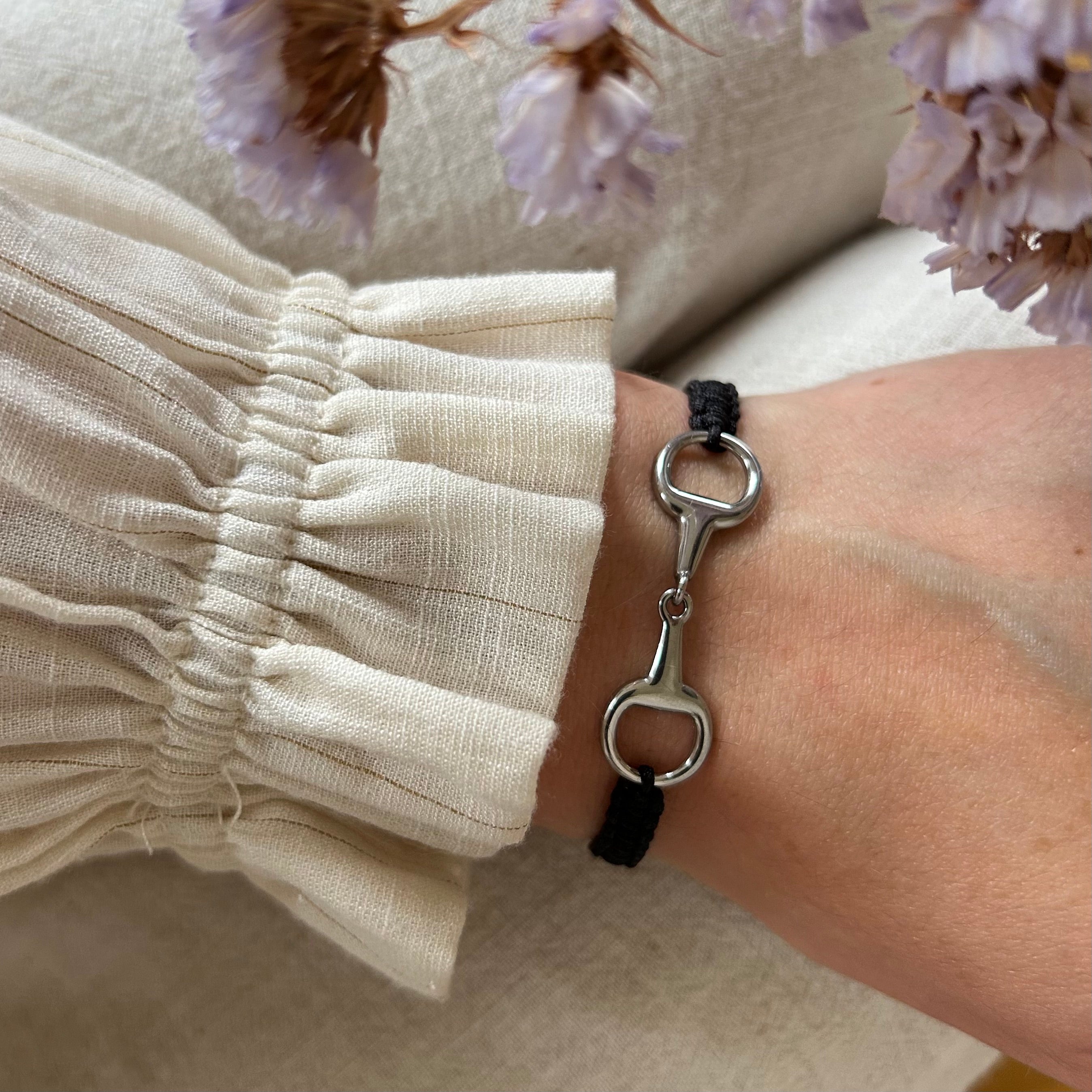 Bracelet Taka noir acier