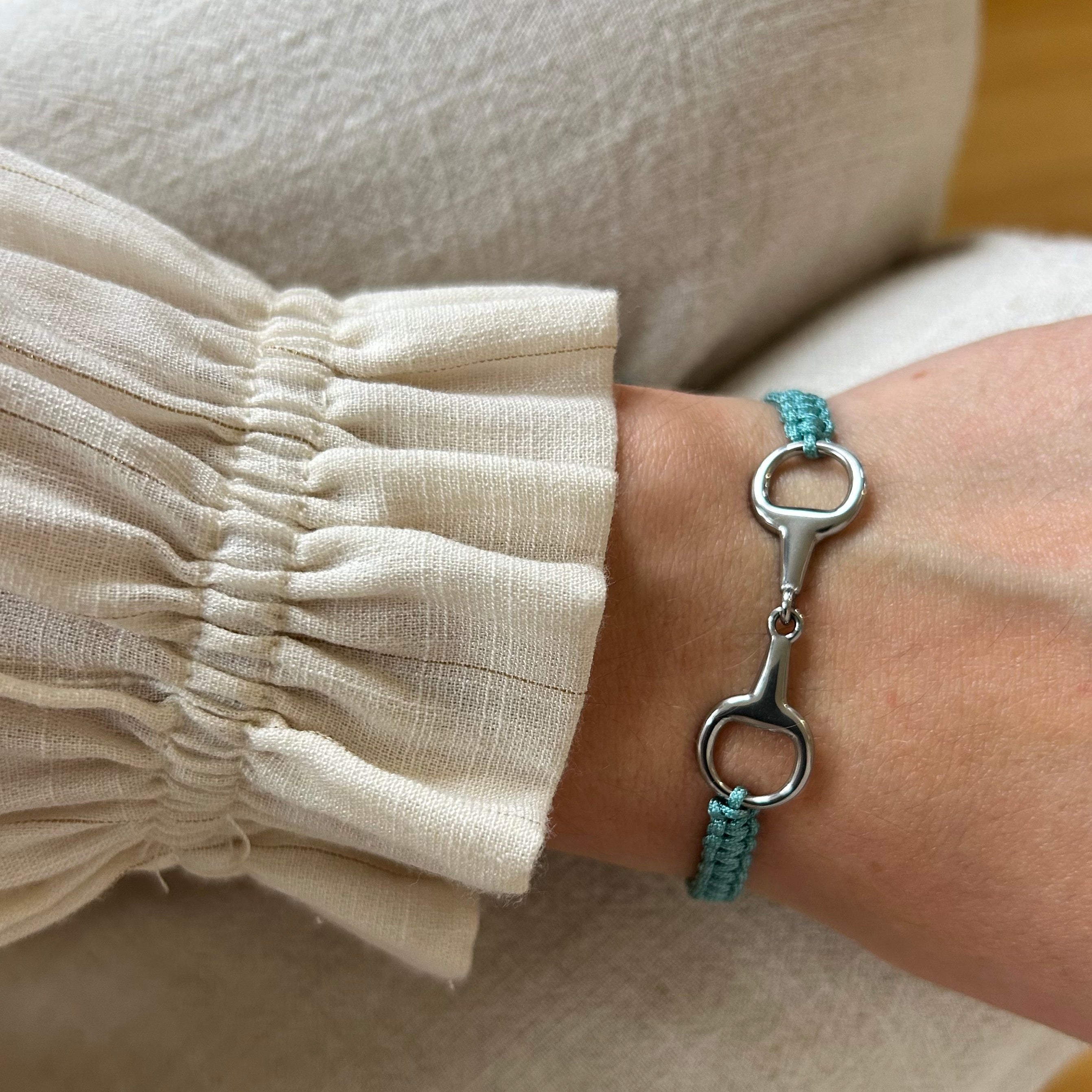 Bracelet Taka turquoise acier