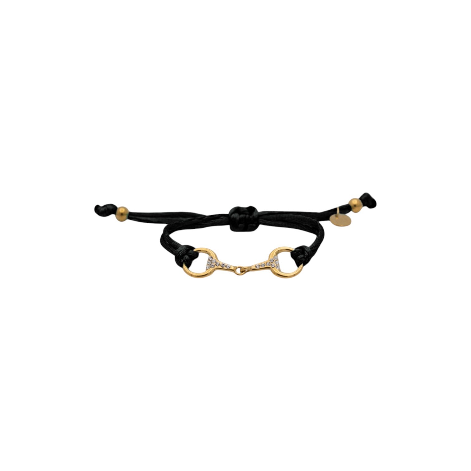Bracelet Sam noir doré