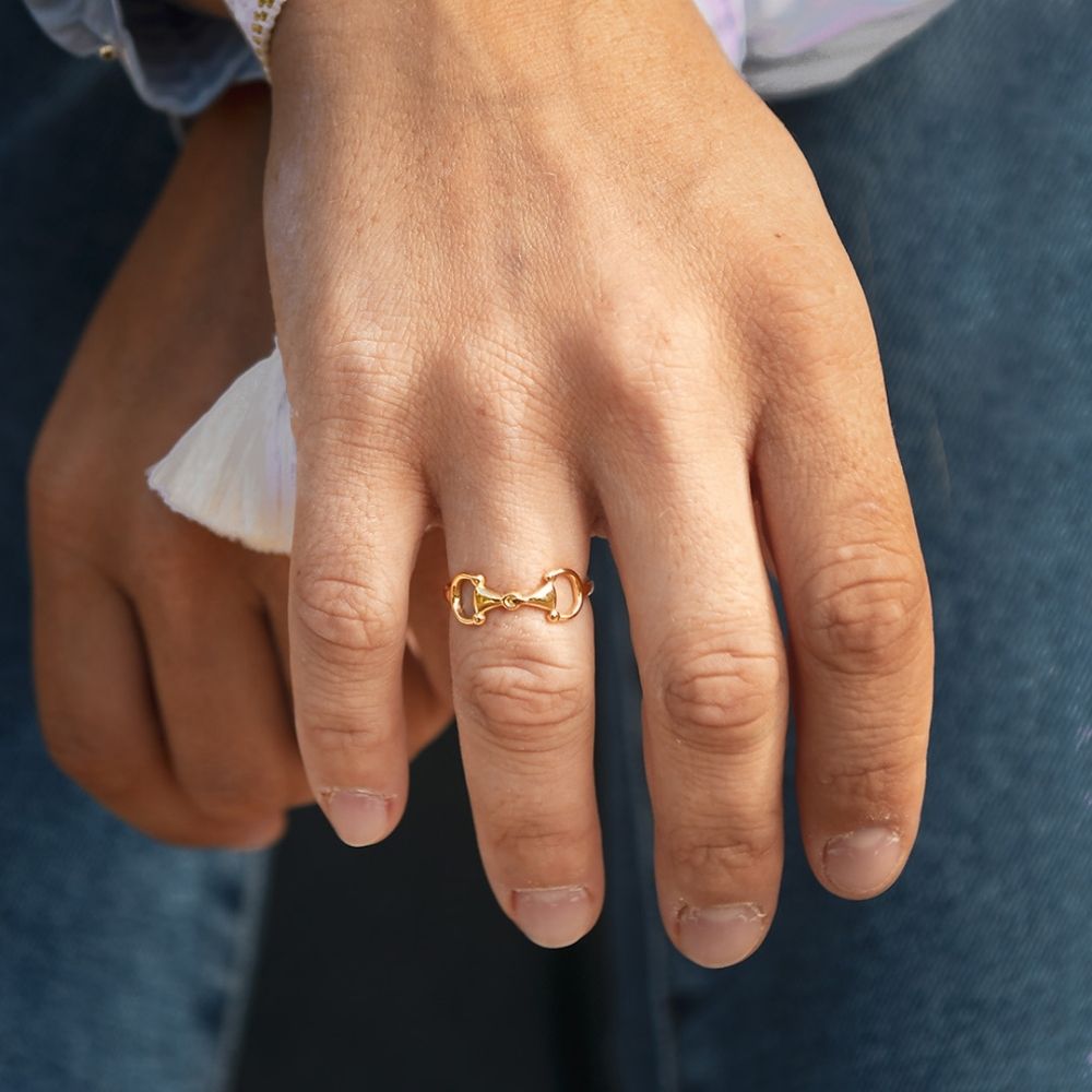 Bague Maya doré