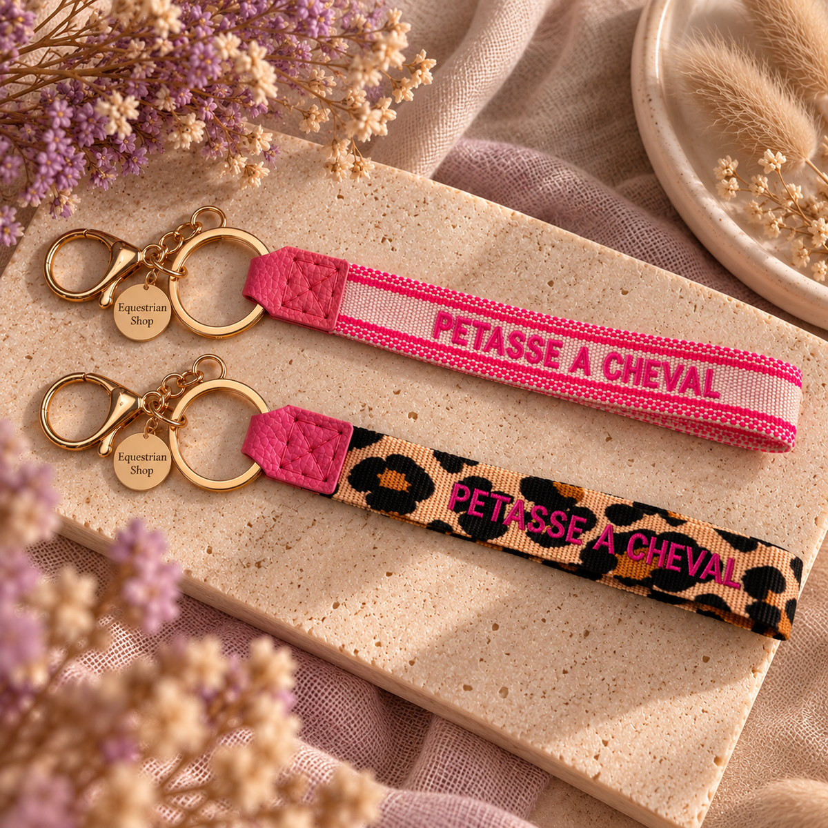 Porte-clés Pétasse à cheval