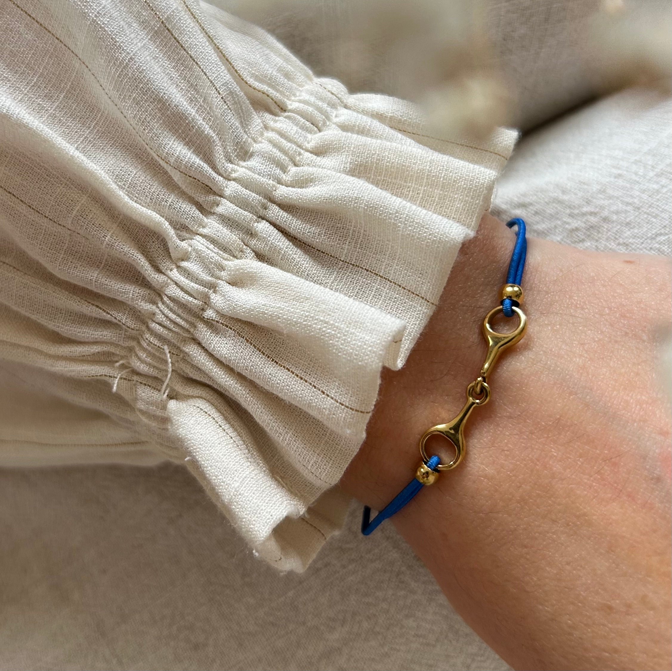 Bracelet Léo bleu azur