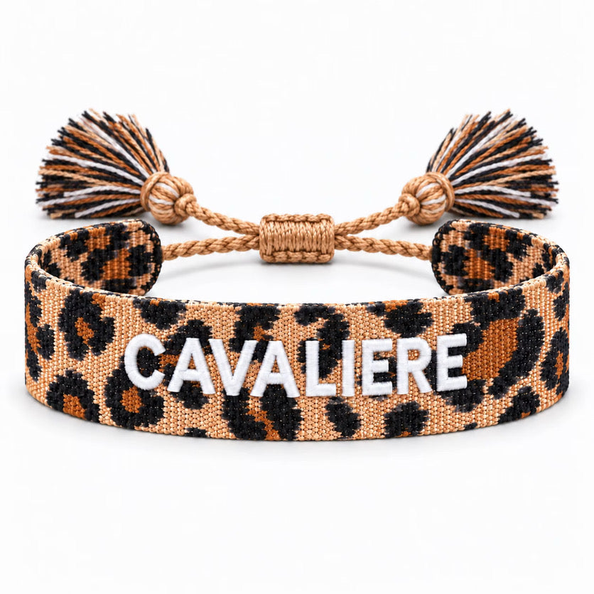 Bracelet Cavalière Edition Léopard