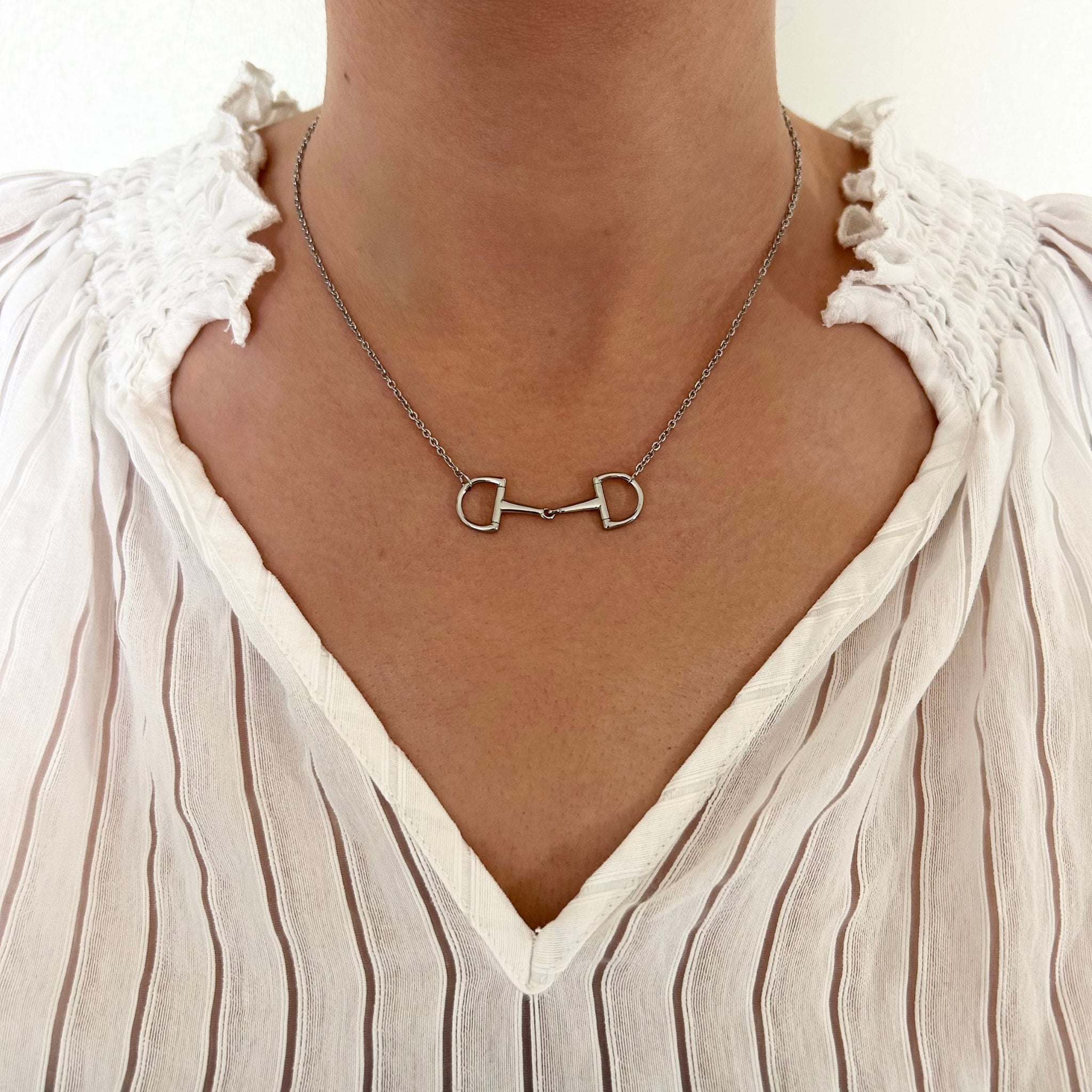 Collier Oly argenté